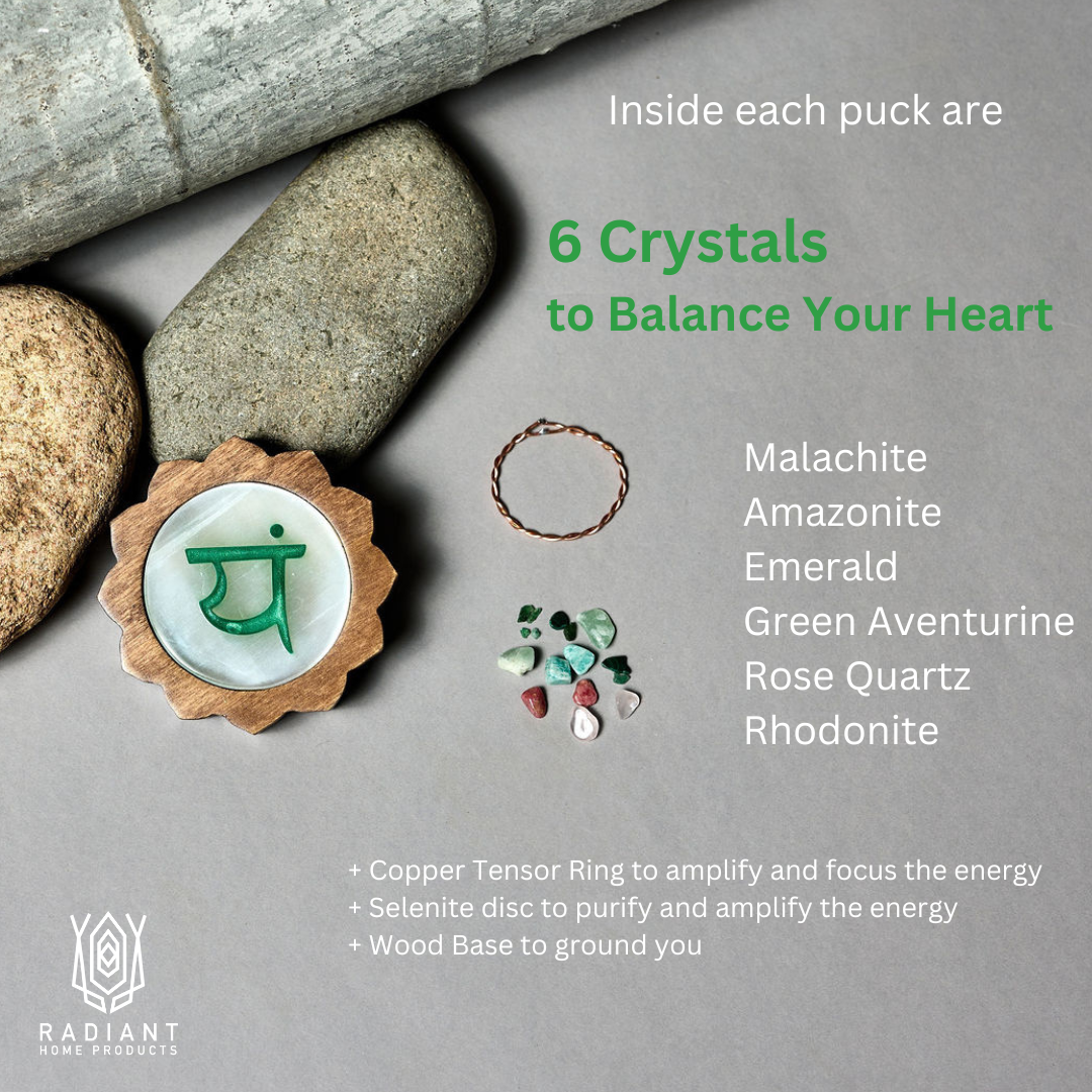 HEART CHAKRA PUCK & HEART OPENING CACAO GIFT SET