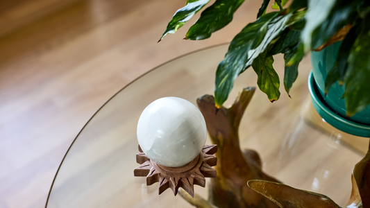 How to Use a Selenite Orb for Room Protection