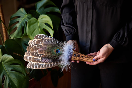 CLEANSING FAN LONG HANDLE