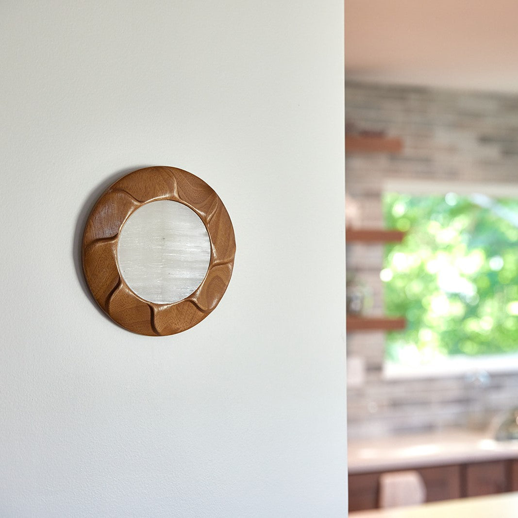 WAVE SELENITE CLEANSING PLATE